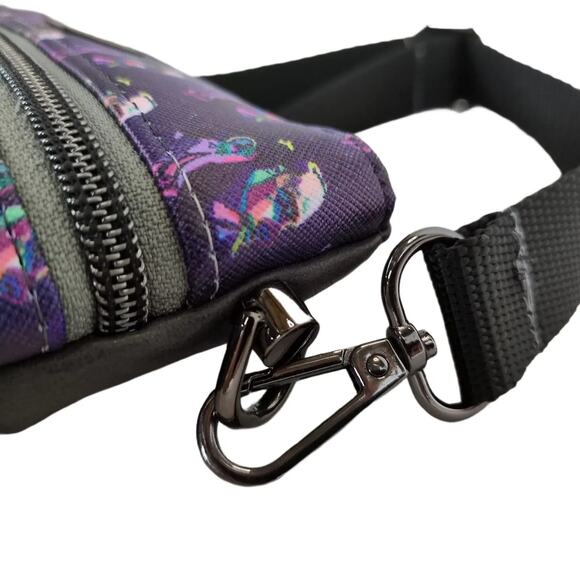 NWOT Post Malone Print Custom Handmade By Suzy Crossbody Bag Adjustable Straps - Picture 7 of 12